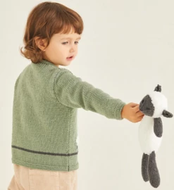 Sirdar Sheep Cardigan In Snuggly Cashmere Merino & Snuggly Bunny Pattern -Cheap Knitting Needles Store 5373backmedium2 fda5k1cm.41b