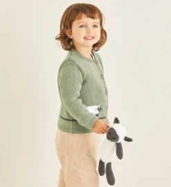 Sirdar Sheep Cardigan In Snuggly Cashmere Merino & Snuggly Bunny Pattern -Cheap Knitting Needles Store 5373frontmedium2 40lpra3z.om4