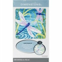 Dimensions Latch Hook Kit 16"X16" - Dragonflies 5 Dimensions Latch Hook Kit 16"X16" - Dragonflies -Cheap Knitting Needles Store 72 75206 2 637406222622202283