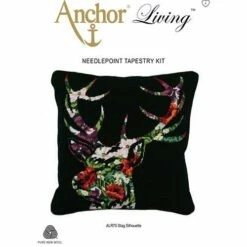 Anchor Needlepoint Tapestry Kit - Stag Silhouette