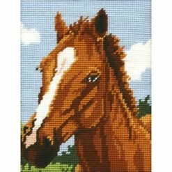 Anchor Needlepoint Tapestry KIT - Brown Horse