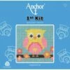 Anchor 1st Kit: Needle Point Tapestry - Owl