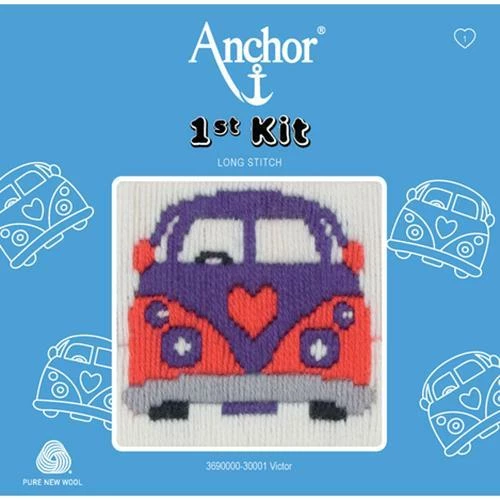 Anchor 1st Kit: Long Stitch Tapestry - Victor 3 Anchor 1st Kit: Long Stitch Tapestry - Victor