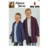 Alpaca Yarns 2619 Rib Jackets - Knitting Pattern -Cheap Knitting Needles Store ay2619 1 637406222919607462