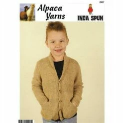 Alpaca Yarns 2627 Zig Zag Cardigan - Knitting Pattern
