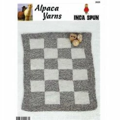 Alpaca Yarns 2629 Texture Baby Blanket - Knitting Pattern