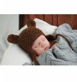 Lisa F Baby Cakes BC23 Little Bear Hat -Cheap Knitting Needles Store bc23 2 637406223515822575