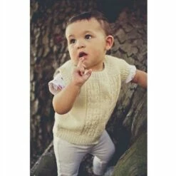 Lisa F Baby Cakes BC54 Aubery Vest And Hat 7 Lisa F Baby Cakes BC54 Aubery Vest And Hat -Cheap Knitting Needles Store bc54 3 637406200829845250