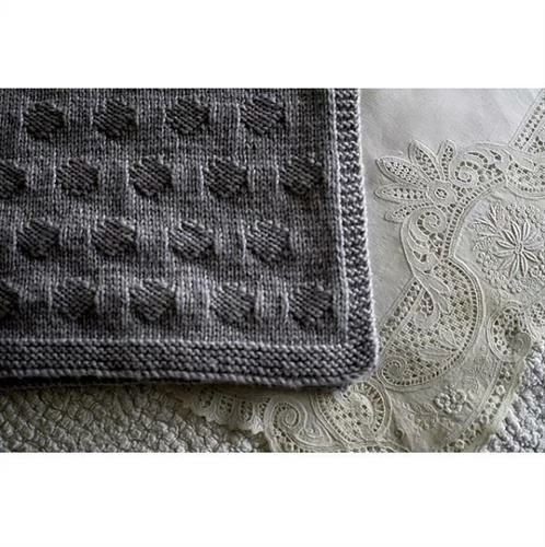 Lisa F Baby Cakes BC60 Polka Dot Blanket 4 Lisa F Baby Cakes BC60 Polka Dot Blanket - Image 2