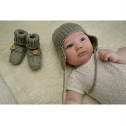 Lisa F Baby Cakes BC69 Brayden Hat And Boot -Cheap Knitting Needles Store bc69 3 637406200659493211
