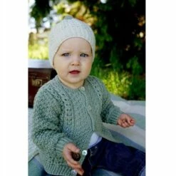 Lisa F Baby Cakes BC71 Addison Cardi And Hat -Cheap Knitting Needles Store bc71 3 637406223832381543