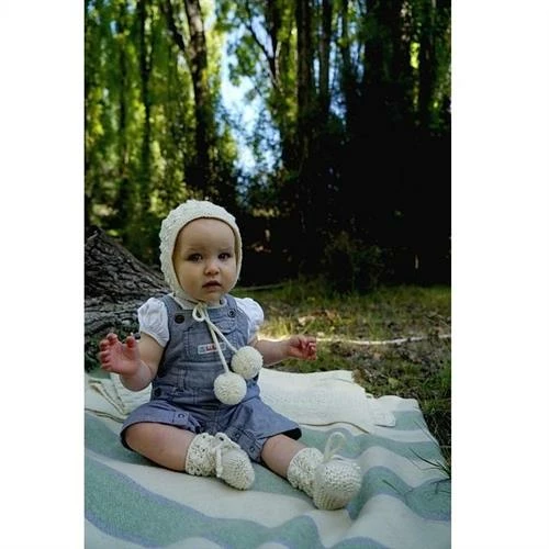 Lisa F Samantha Pixie Hat And Bootees - Bc74 3 Lisa F Samantha Pixie Hat And Bootees - Bc74