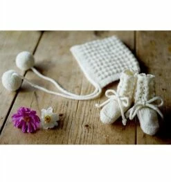 Lisa F Samantha Pixie Hat And Bootees - Bc74 7 Lisa F Samantha Pixie Hat And Bootees - Bc74 -Cheap Knitting Needles Store bc74 4 637406223830522183