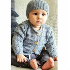 Lisa F Baby Cakes BC82 Clementina Cardi And Hat - Knitting Pattern / Kit -Cheap Knitting Needles Store bc82 2 637406215047980459
