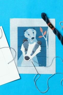 DMC "I Can Stitch!" Polo The Badger - Tapestry Kit -Cheap Knitting Needles Store c301kbadgerindex xhqhbq1f.kmr