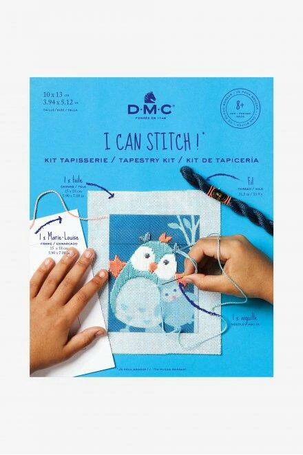DMC "I Can Stitch!" Filou The Owl Straight Stitch Kit 6 DMC "I Can Stitch!" Filou The Owl Straight Stitch Kit - Image 4