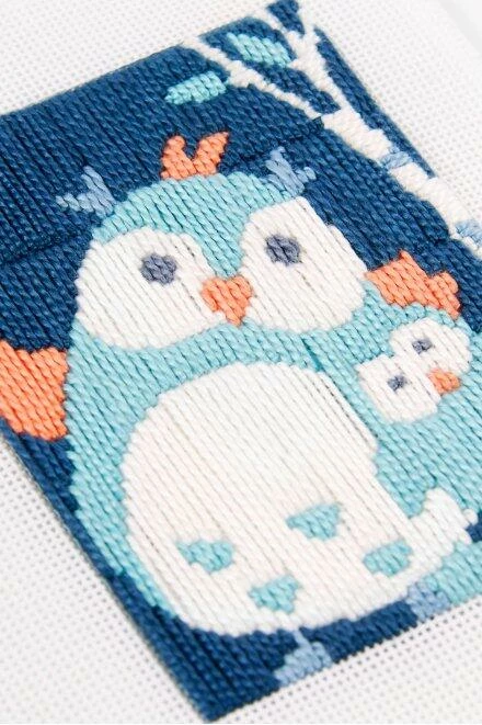 DMC "I Can Stitch!" Filou The Owl Straight Stitch Kit 4 DMC "I Can Stitch!" Filou The Owl Straight Stitch Kit - Image 2