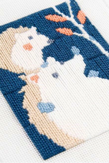 DMC "I Can Stitch!" Zebulon The Hedgehog Straight Stitch Kit 3 DMC "I Can Stitch!" Zebulon The Hedgehog Straight Stitch Kit