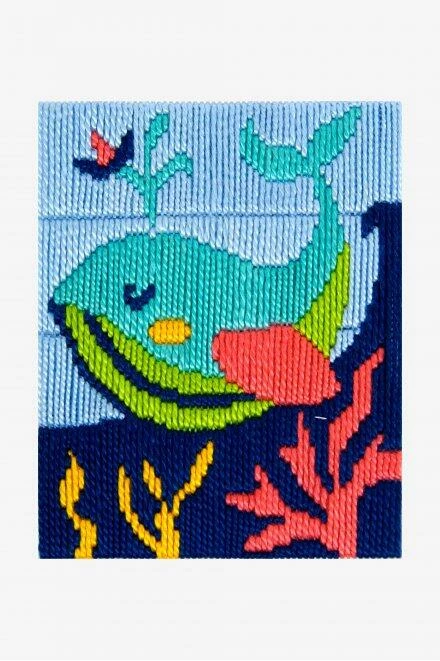 DMC "I Can Stitch!" Mylene The Whale - Straight Stitch 4 DMC "I Can Stitch!" Mylene The Whale - Straight Stitch - Image 2