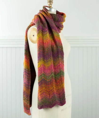 Sirdar Scarf And Hat Pattern 4 Sirdar Scarf And Hat Pattern - Image 2