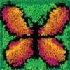 Caron Wonderart Latch Hook Kit 8"X8" - Butterfly -Cheap Knitting Needles Store caron426137c w1krcomk.fzy