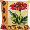Collection D'Art Needlepoint Cushion Kit - Coquelicot Vaillant -Cheap Knitting Needles Store cda 5016 fw45rvse.vpo
