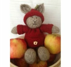 Cameron-James Designs Apple Bunny Knitting Pattern -Cheap Knitting Needles Store cjapple 2 637406200628019777