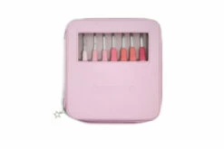 Circulo Tpr Soft Handle Crochet Hook Set (Rose)