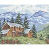Collection D'Art Tapestry Canvas 40X50 Chalet Mountain Snow 1 Collection D'Art Tapestry Canvas 40X50 Chalet Mountain Snow -Cheap Knitting Needles Store da10312 j2zqchco.uew