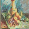 Collection D'Art Tapestry Canvas 40X50 Tall Jug & Fruit -Cheap Knitting Needles Store da10329 portl2hz.lao