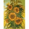 Collection D'Art Tapestry Canvas 40X50 Sunflowers -Cheap Knitting Needles Store da10413 inaw40ho.mpz