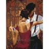 Collection D'Art Tapestry Canvas 40X50 Dancing Couple -Cheap Knitting Needles Store da10473 sibwh0cf.mcj