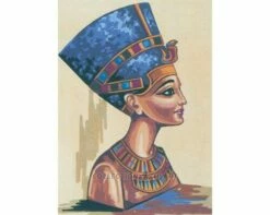 Collection D'Art Tapestry Canvas 45X60 Egyptian Lady