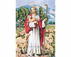 Collection D'Art Tapestry Canvas 50X60 Good Shepherd