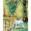 Collection D'Art Tapestry Canvas 50X60 Horse By The River -Cheap Knitting Needles Store da11384 cyfdlajz.mrg