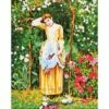 Collection D'Art Tapestry Canvas 50X60 Lady In Arbour -Cheap Knitting Needles Store da11426 j2ogokpa.2zc