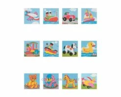 Collection D'Art Tapestry Canvas 45X60 Set Of 12 Small Designs