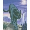 Collection D'Art Tapestry Canvas 50X60 Black Panther -Cheap Knitting Needles Store da11456 3os1twxk.inq