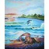 Collection D'Art Tapestry Canvas 50X60 Girl Asleep In Tide -Cheap Knitting Needles Store da11526 jdjnwqba.m1t