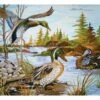 Collection D'Art Tapestry Canvas 50X60 Ducks On River -Cheap Knitting Needles Store da11535 a1lsjkoy.b32