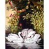 Collection D'Art Tapestry Canvas 50X60 Three Swans -Cheap Knitting Needles Store da11582 u4cs5akf.ogt