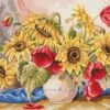 Collection D'Art Tapestry Canvas 50X60 Sunflowers & Poppies 2 Collection D'Art Tapestry Canvas 50X60 Sunflowers & Poppies -Cheap Knitting Needles Store da11588 xipsd1un.n0s