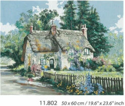 Collection D'Art Tapestry Canvas 50X60 Morning'S Glow