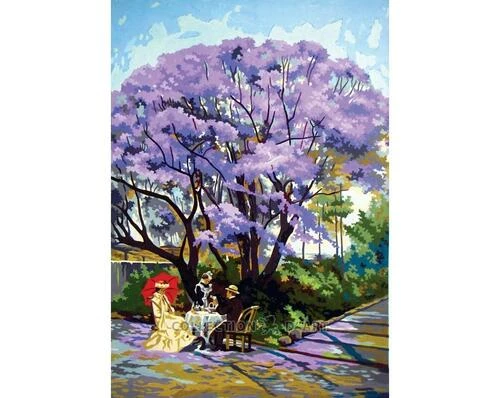 Collection D'Art Tapestry Canvas 60X80 Flowering Tree 3 Collection D'Art Tapestry Canvas 60X80 Flowering Tree