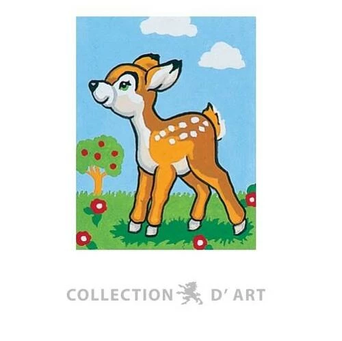 Collection D'Art Tapestry Canvas 20X25 Fawn 3 Collection D'Art Tapestry Canvas 20X25 Fawn