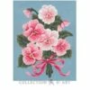 Collection D'Art Tapestry Canvas 20X25 Pink Pansies -Cheap Knitting Needles Store da3143 vy0skc4l.2bd