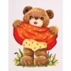 Collection D'Art Tapestry Canvas 20X25 Little Girl Bear -Cheap Knitting Needles Store da3178 edck2u4i.qwf