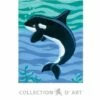 Collection D'Art Tapestry Canvas 20X25 Orca -Cheap Knitting Needles Store da3205 3r405l2o.4ql