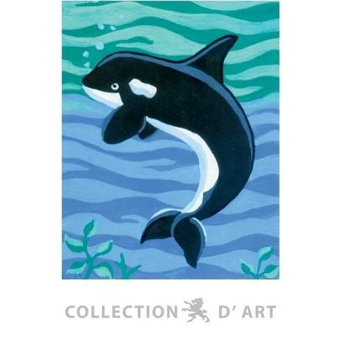 Collection D'Art Tapestry Canvas 20X25 Orca 3 Collection D'Art Tapestry Canvas 20X25 Orca