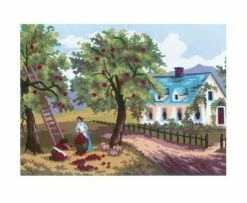 Collection D'Art Tapestry Canvas 20X25 Autumn